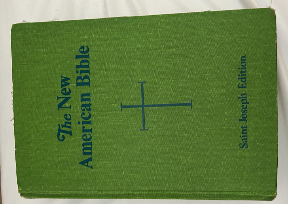 THE NEW AMERICAN BIBLE SAINT JOSEPH ED VINTAGE 1992
